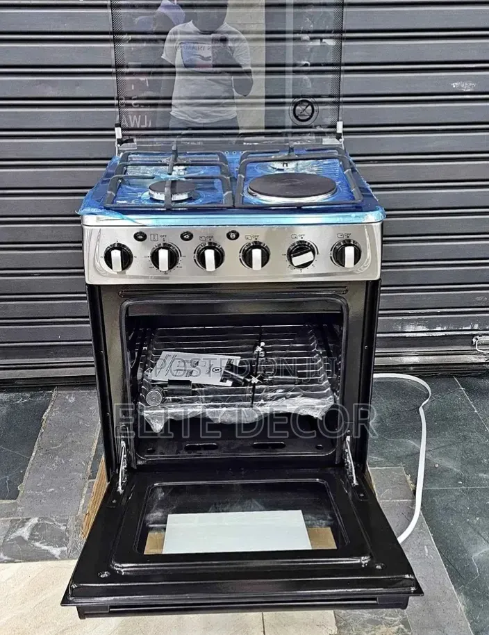 Smartpro 60×60 Standing Cooker (3 Gas + 1 Electric)