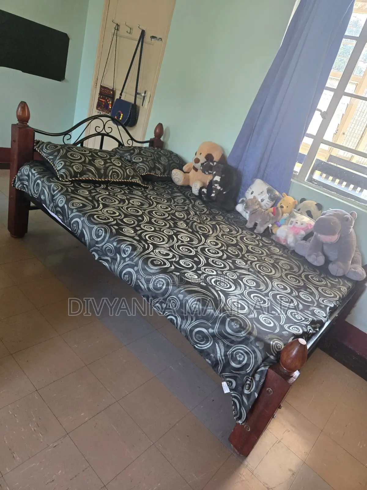 4x6 Bed With Orthopaedic Mattress