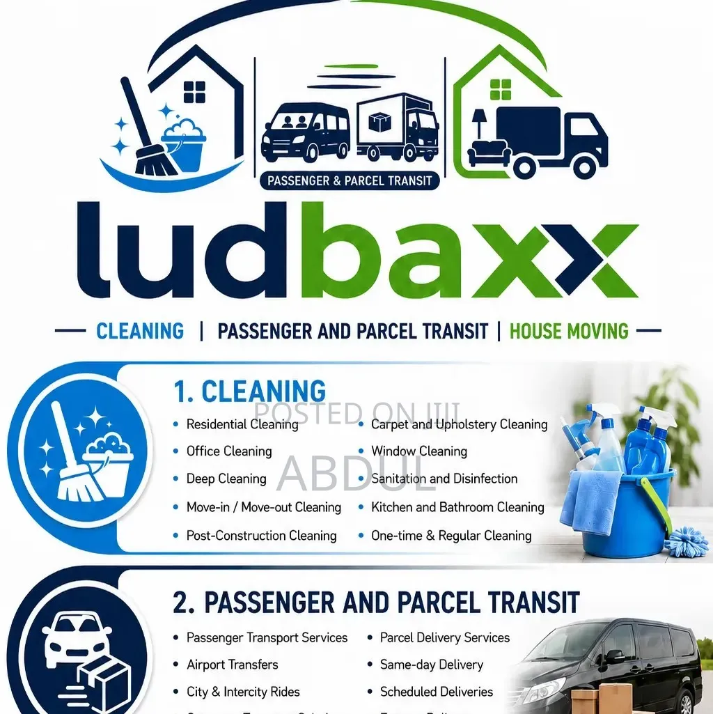Ludbaxx Cleaning And Moving Services