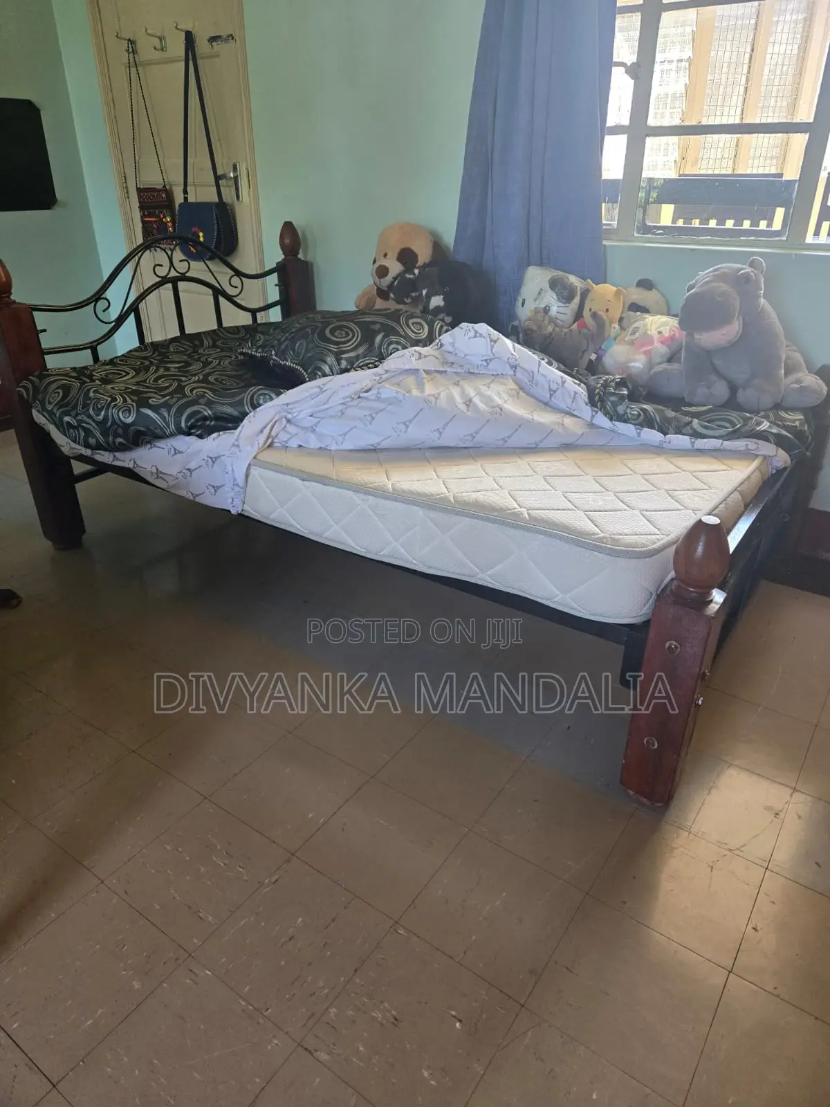 4x6 Bed With Orthopaedic Mattress