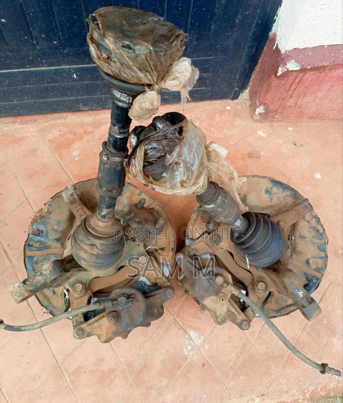 Engine, Hubs, Calipers, Cradle Avensis