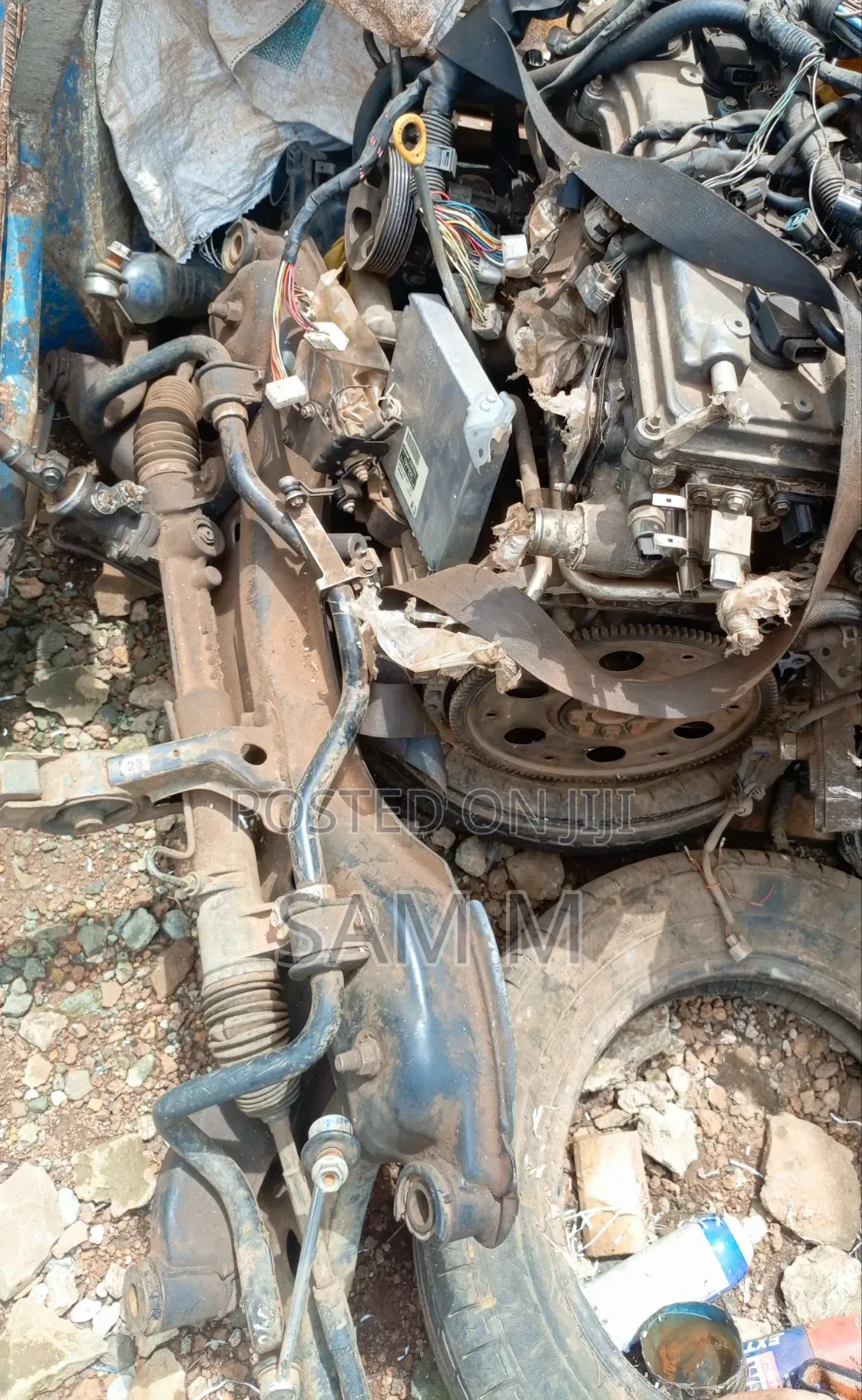 Engine, Hubs, Calipers, Cradle Avensis