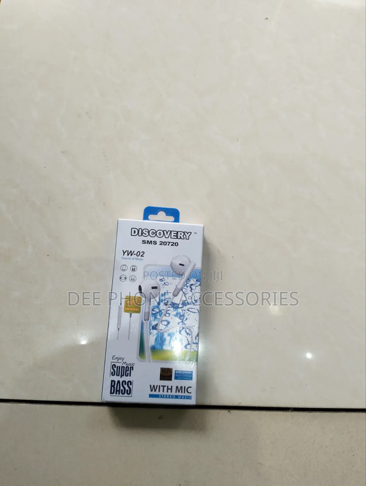 Discovery Yw 02 Super Bass Wired Earphones