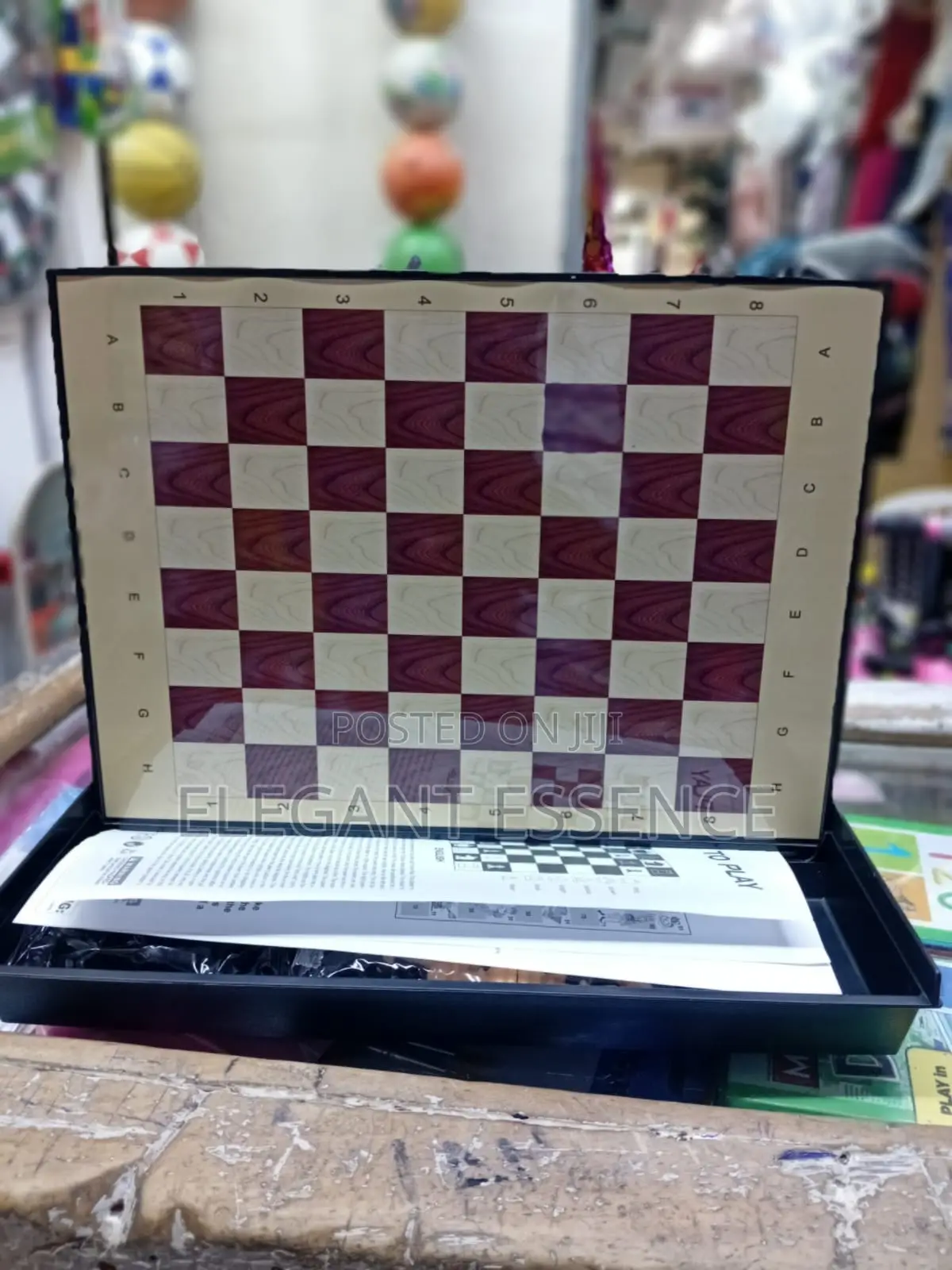 Board Large 3 In 1 Riddle Game - Chess, Draughts, Snakes And Ladders