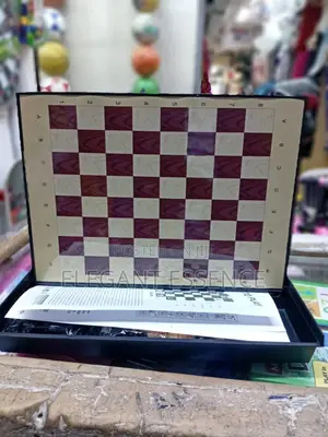 Board Large 3 In 1 Riddle Game - Chess, Draughts, Snakes And Ladders