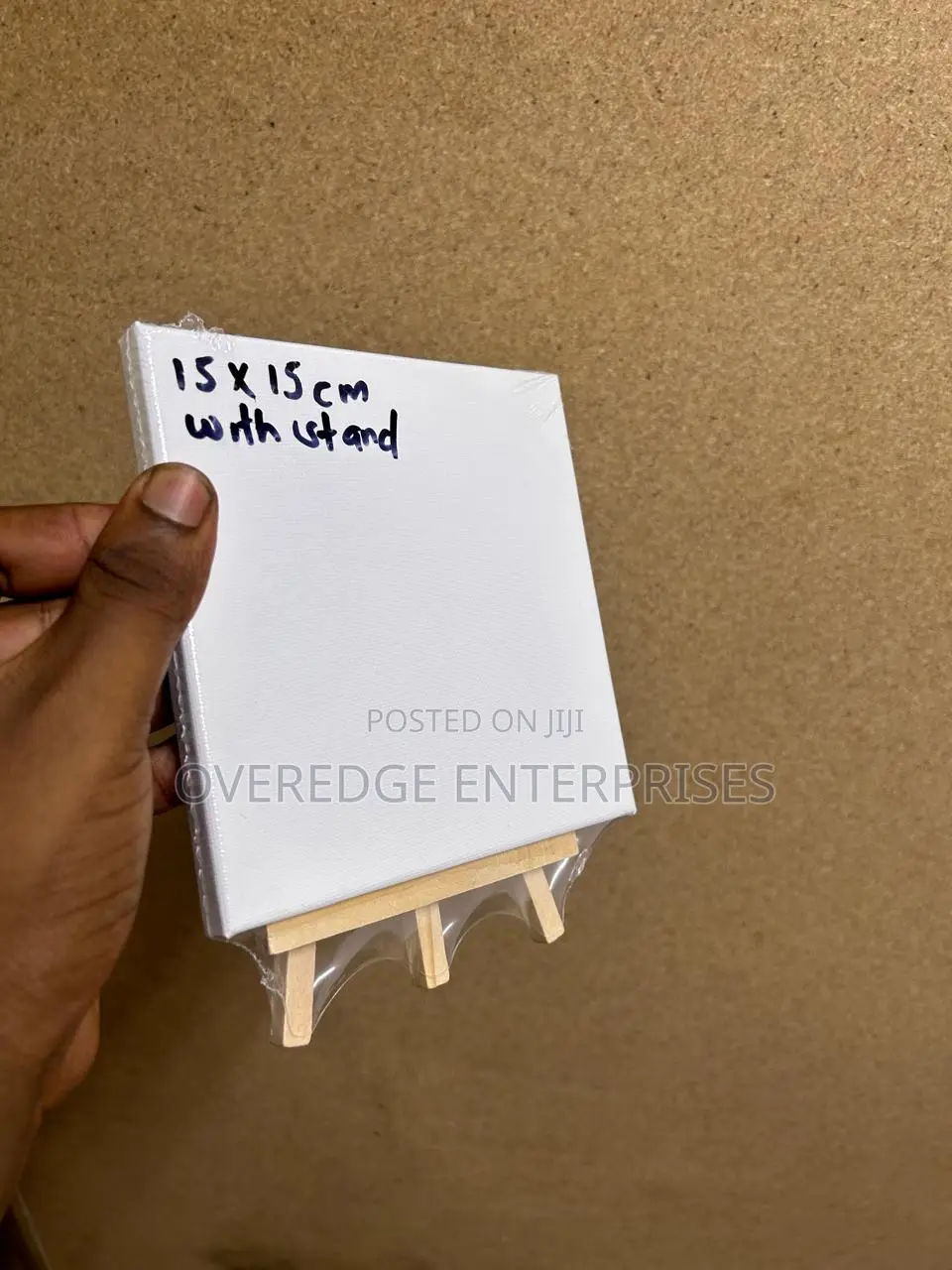 Smooth 15by15cm Canvas With Stand