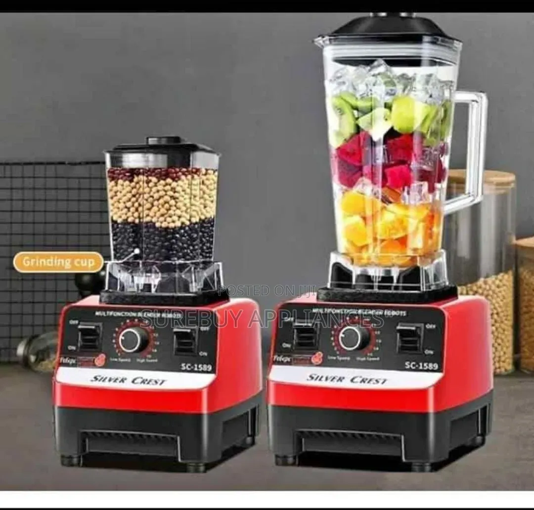 Silvercrest 8500w Commercial Blender – 2.5l Jug With Grinder