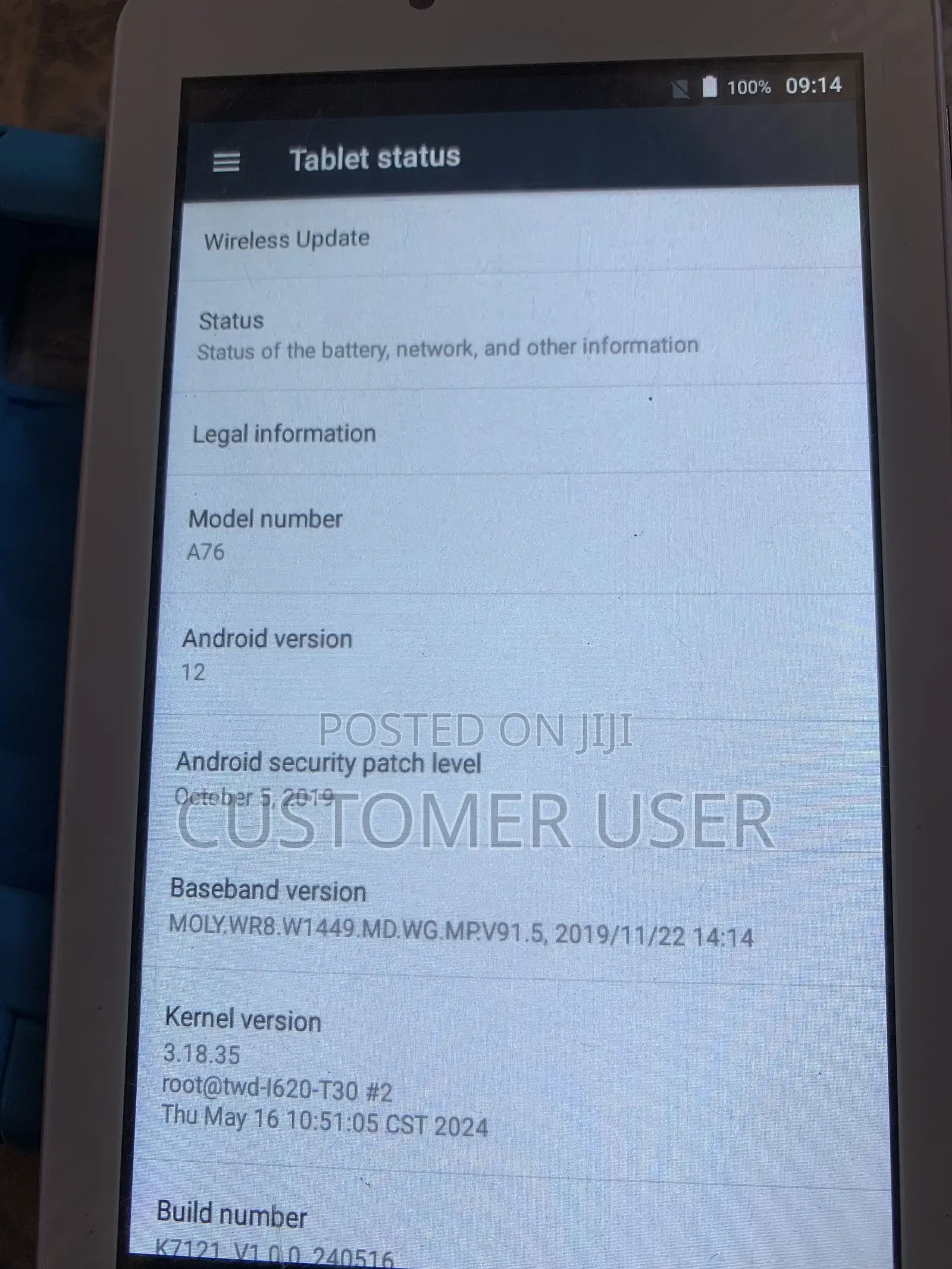 Lenosed A76 256 GB White