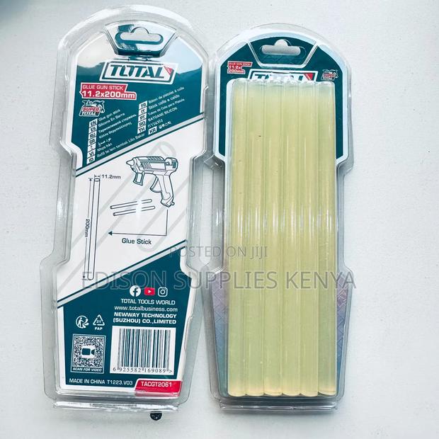 Total Glue Sticks 11mm Hot Melt Glue Gun Stick 6pcs Long 20cm