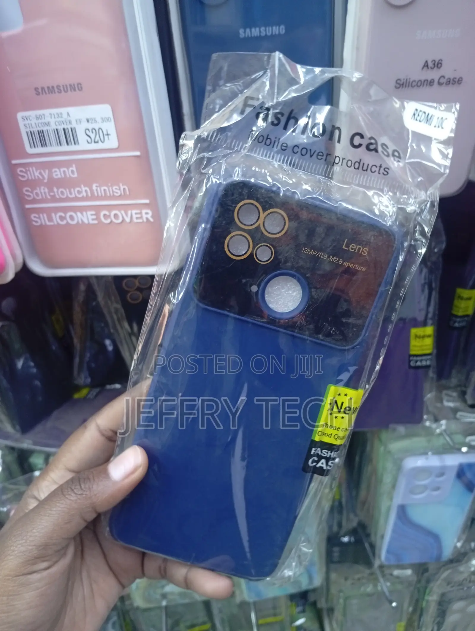 Oppo A15/A15s Blue Flexible Generic Phone Case