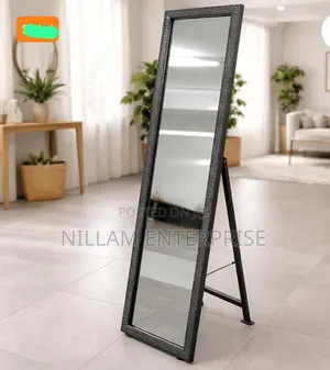Plastic Print Floor Mirror