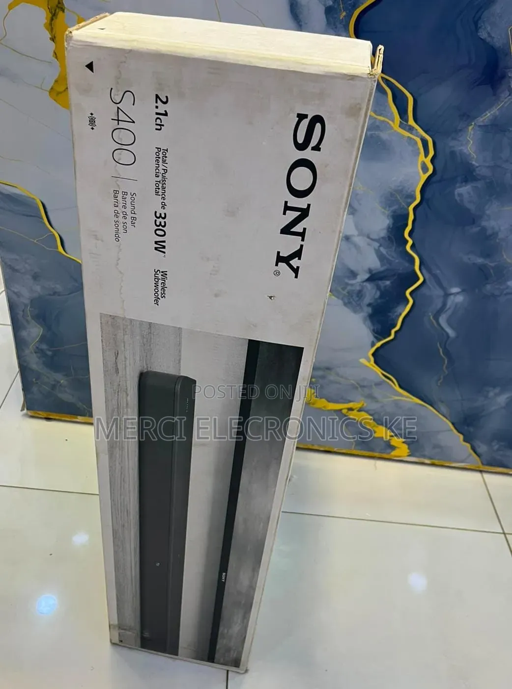 Sony Ht-S400 2.1 Ch 330w Soundbar With Wireless Subwoofer