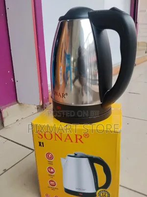 Sonar 1.8l Stainless Steel Electric Kettle