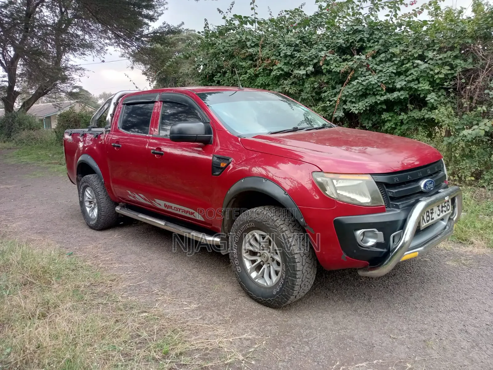 Ford Ranger Wildtrak 2013 Red