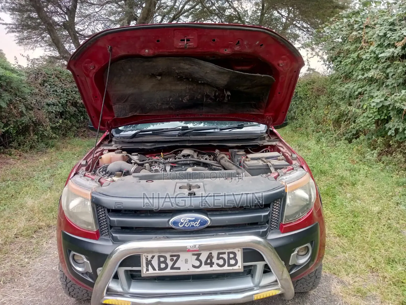 Ford Ranger Wildtrak 2013 Red