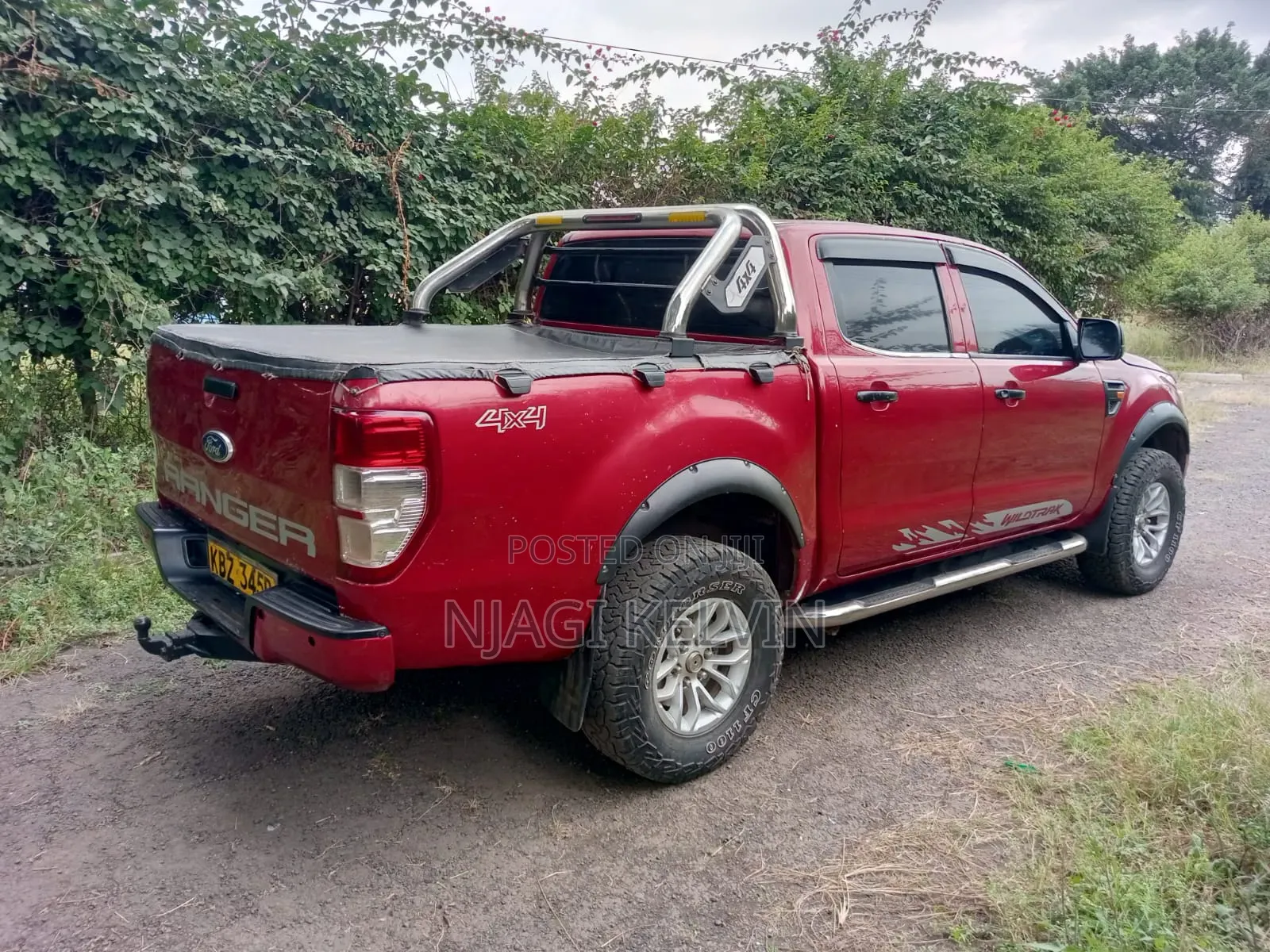 Ford Ranger Wildtrak 2013 Red