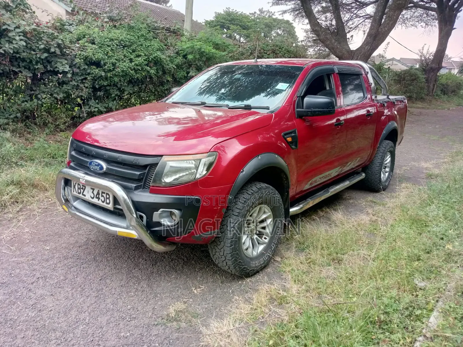 Ford Ranger Wildtrak 2013 Red
