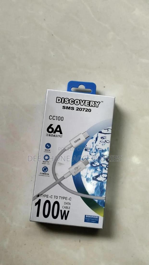 Discovery Type C to Type C Fast Charging Cable - thumbnail 2