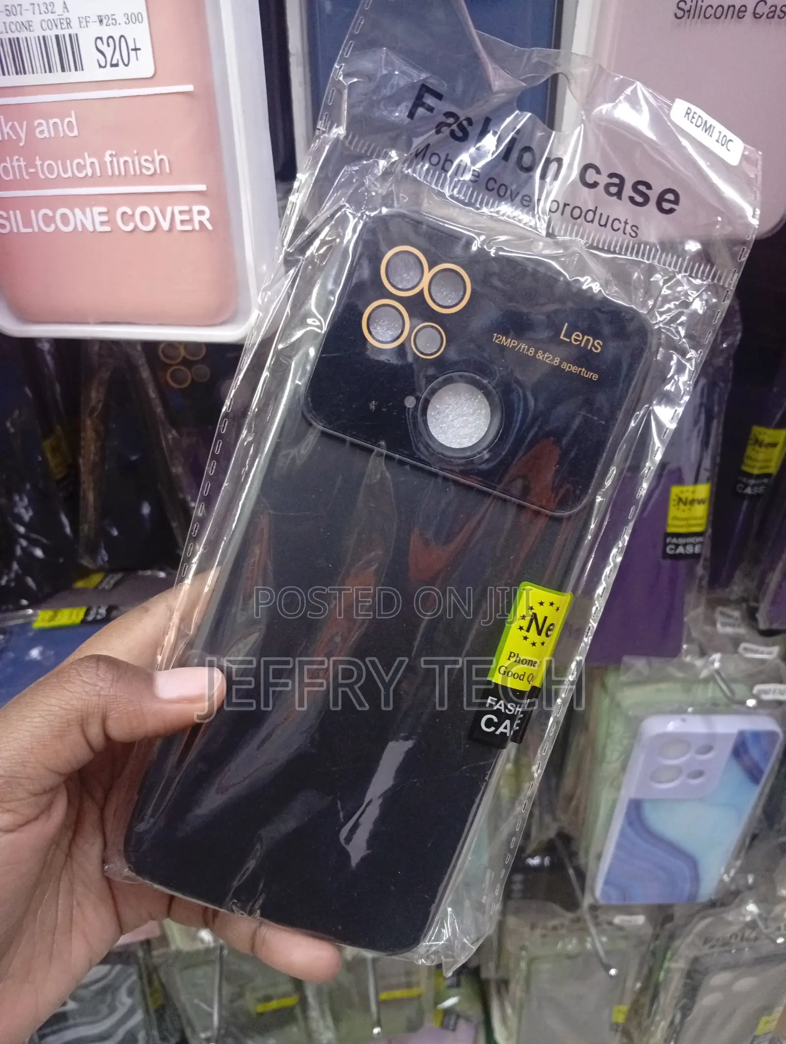 Oppo A15/A15s Matte Silicone Case With a Built-in Glass Camera Lens