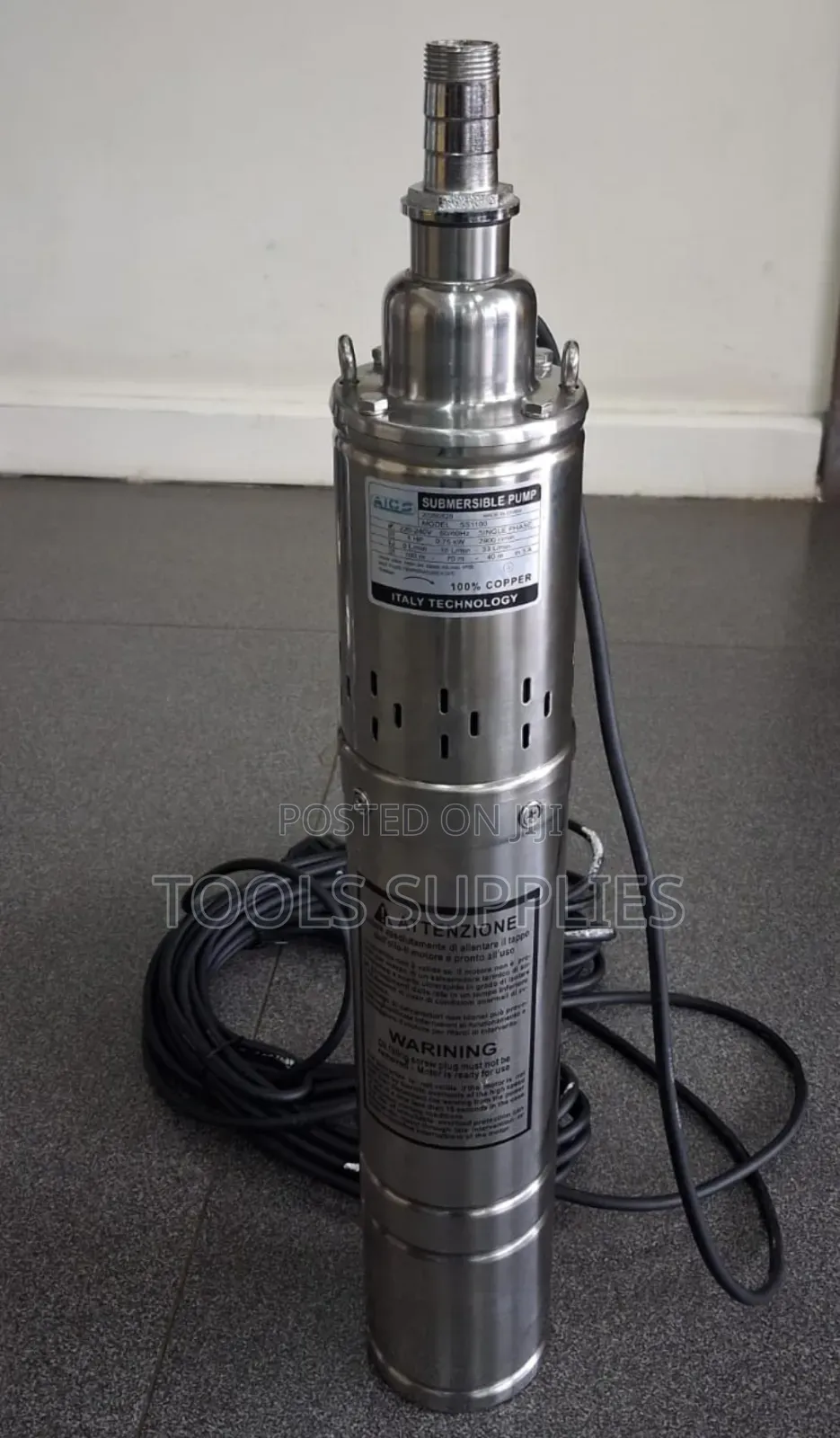 Aico Japan Deep Well Submersible Pump 100m