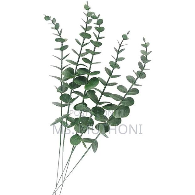 10 PCS Artificial Eucalyptus Stems - thumbnail 4