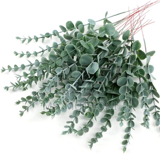 10 PCS Artificial Eucalyptus Stems - thumbnail 5