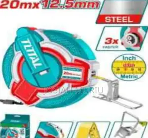 Total 20m 12.5mm Steel Measuring Tape
