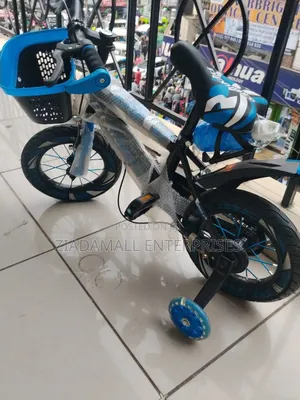 Flexi Bikes 12" Kids' Bicycle With Basket Training Wheels