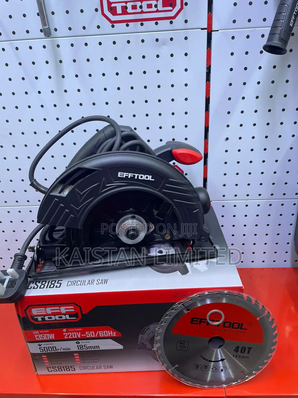 Efftool Cs8185 1350w Electric Circular Saw 185mm. 7 Inch Circular Saw
