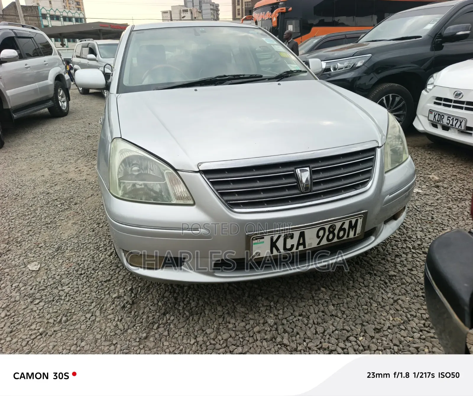 Toyota Premio 2007 Silver