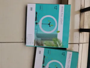 12-inch Led Ring Fill Light With Phone Holder Stand