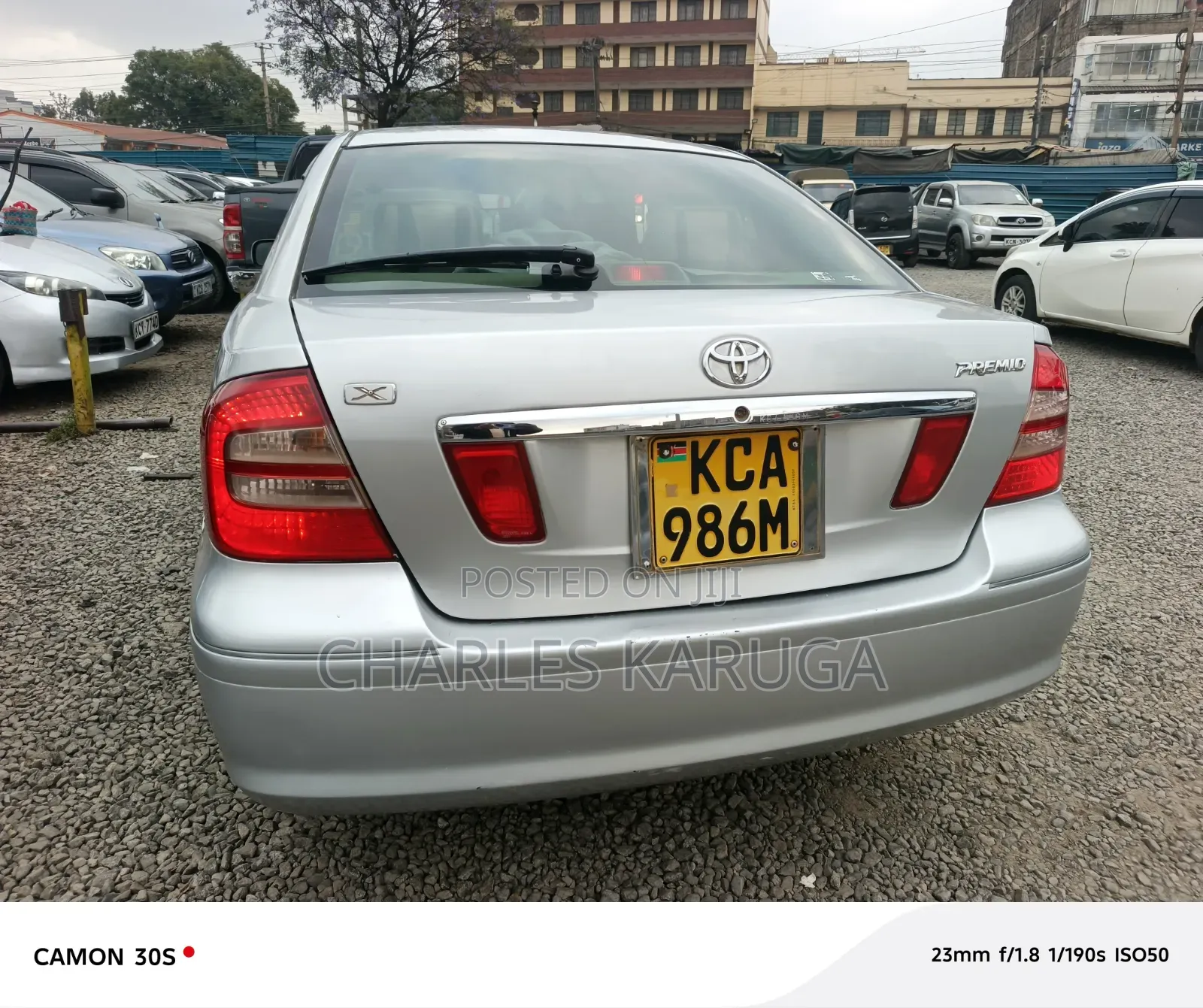 Toyota Premio 2007 Silver