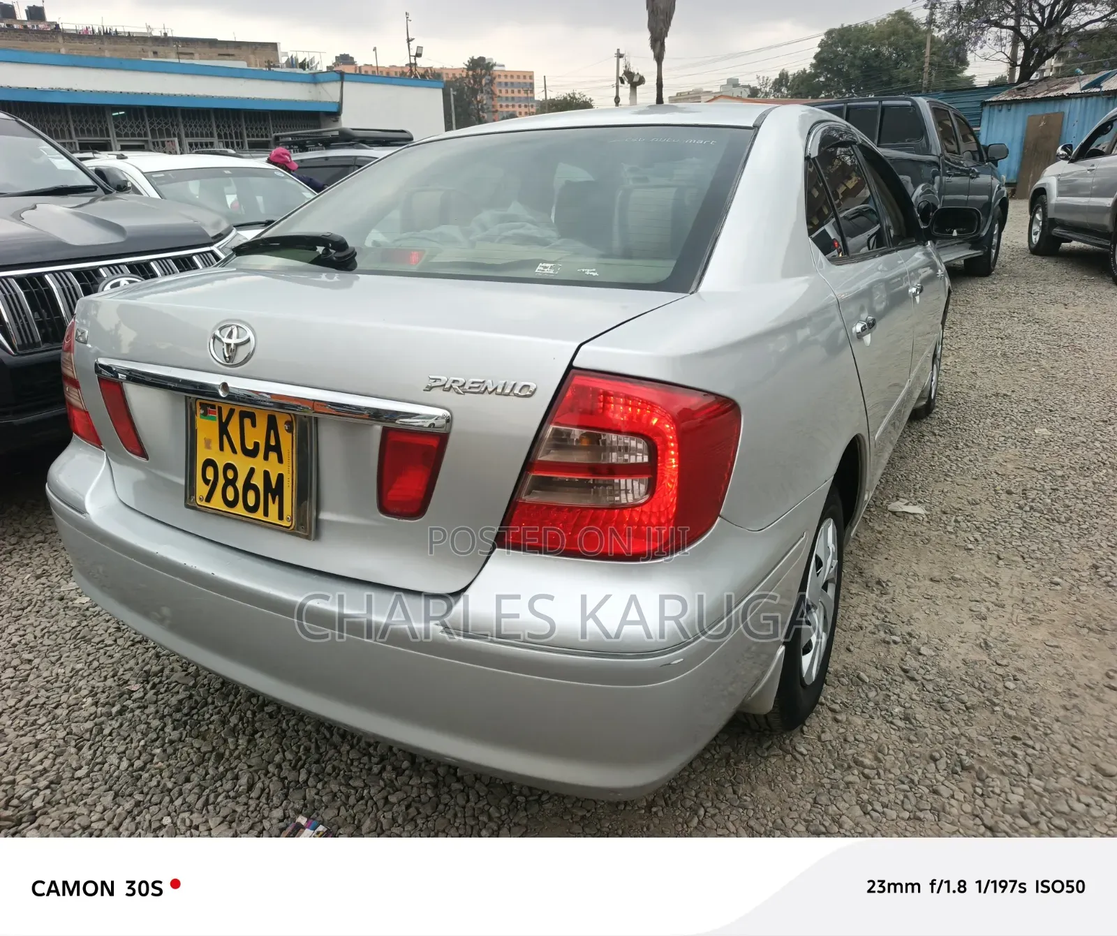 Toyota Premio 2007 Silver