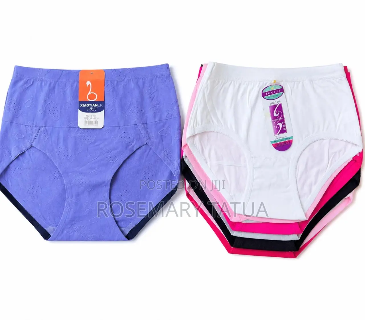 Pr Health Beauty | Premium 100% Cotton Women's High-Waist Panties