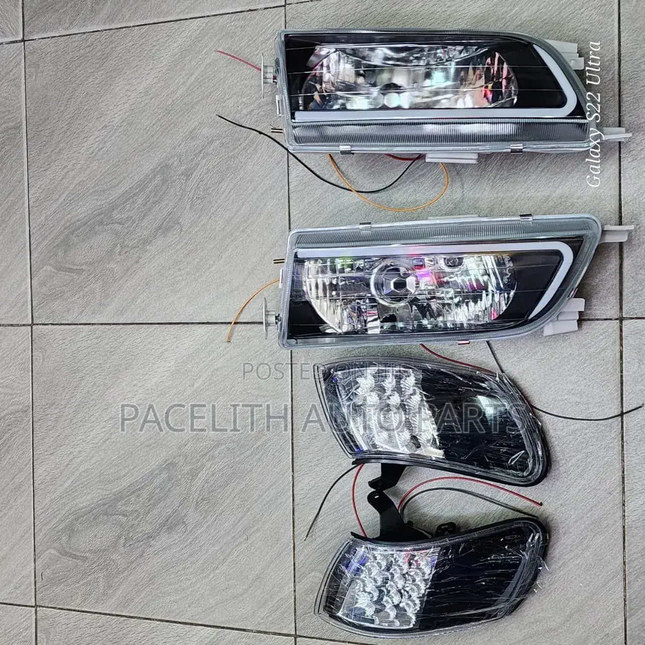 Aftermarket Ae 100/ Ae 102 Head Lamps / Head Lights Corner Lamps