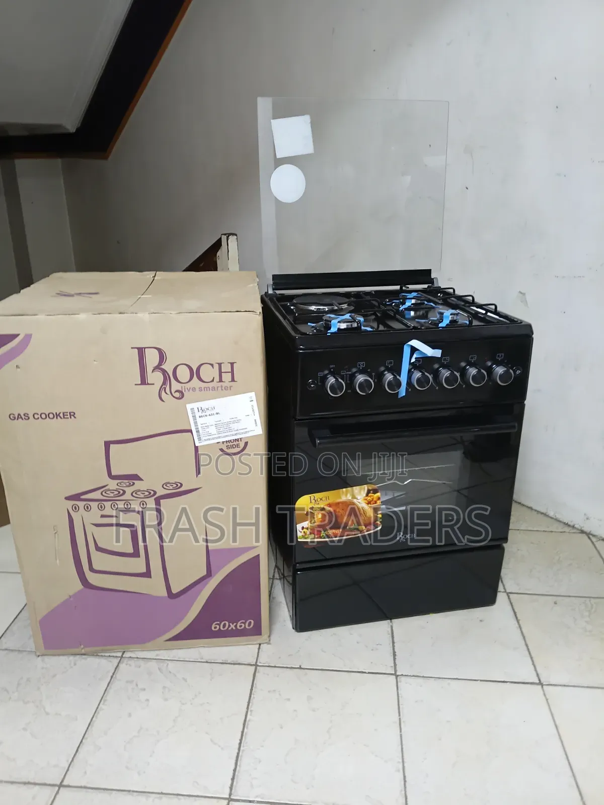 Roch 4 Burner Gas Cooker With Oven and Grill