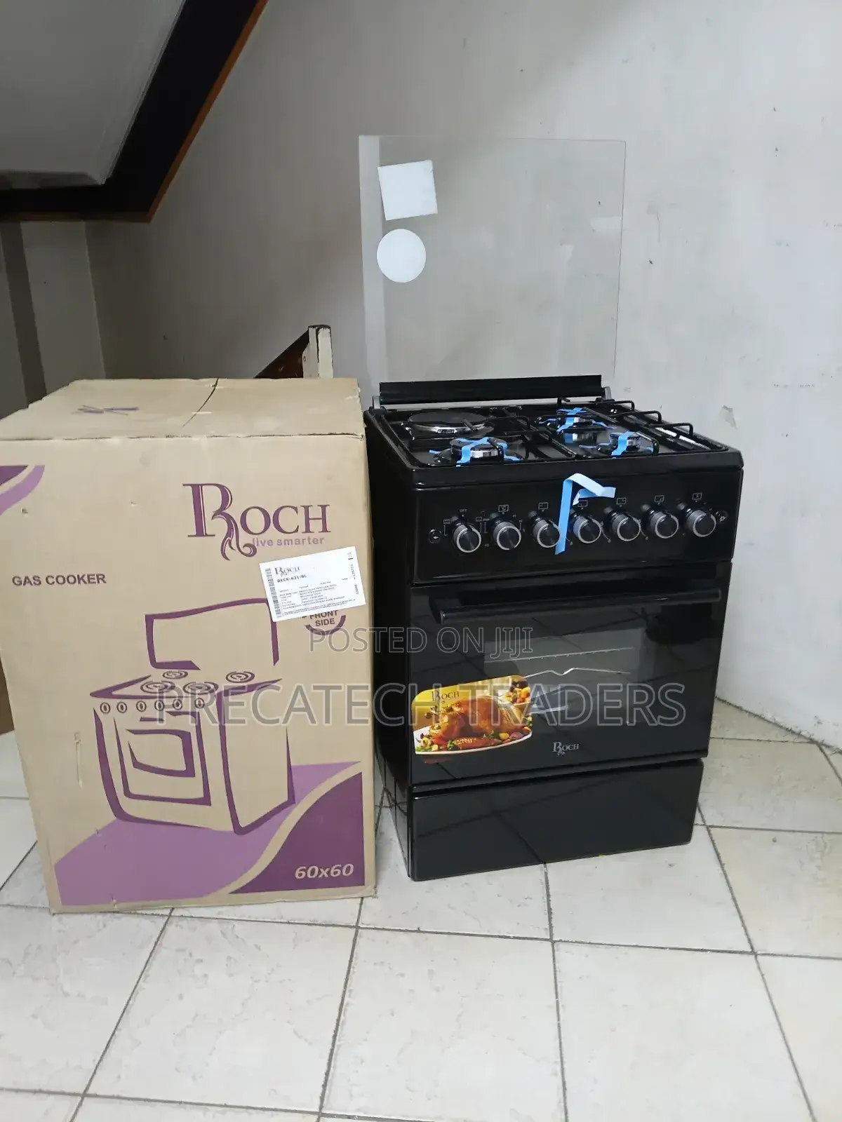 Roch 4 Burner Gas Cooker With Oven and Grill