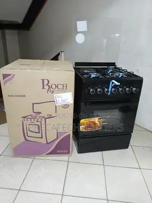 Roch 4 Burner Gas Cooker With Oven and Grill