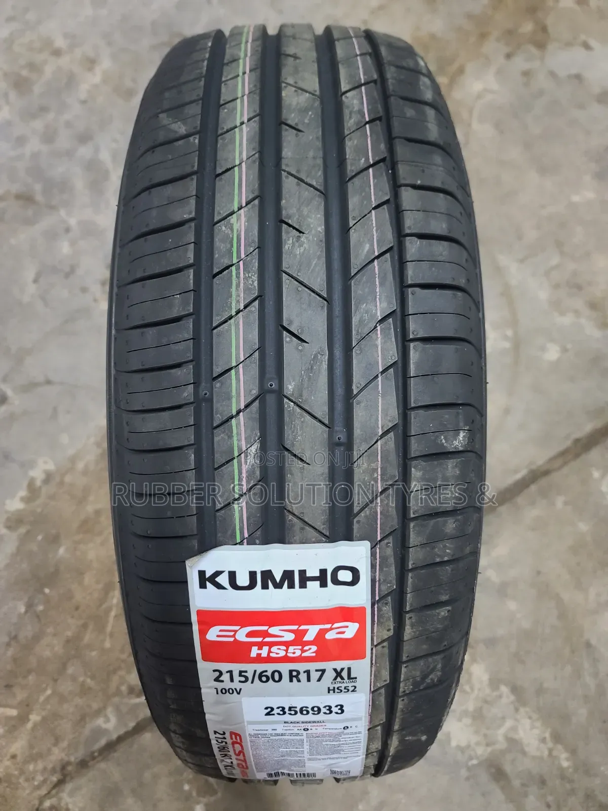 215 /60 R17 Kumho Tyres 100v Xl Escta Hs52