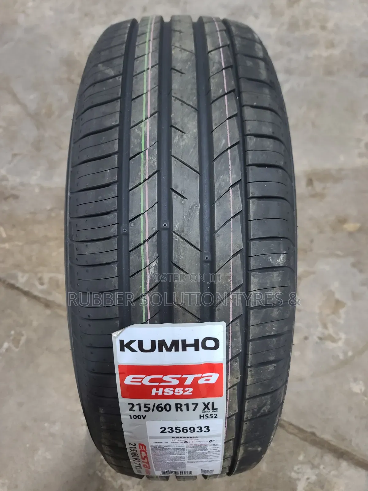 215 /60 R17 Kumho Tyres 100v Xl Escta Hs52