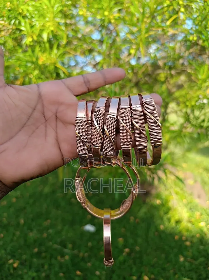 Handmade Copper Bracelets , African Copper Bangles