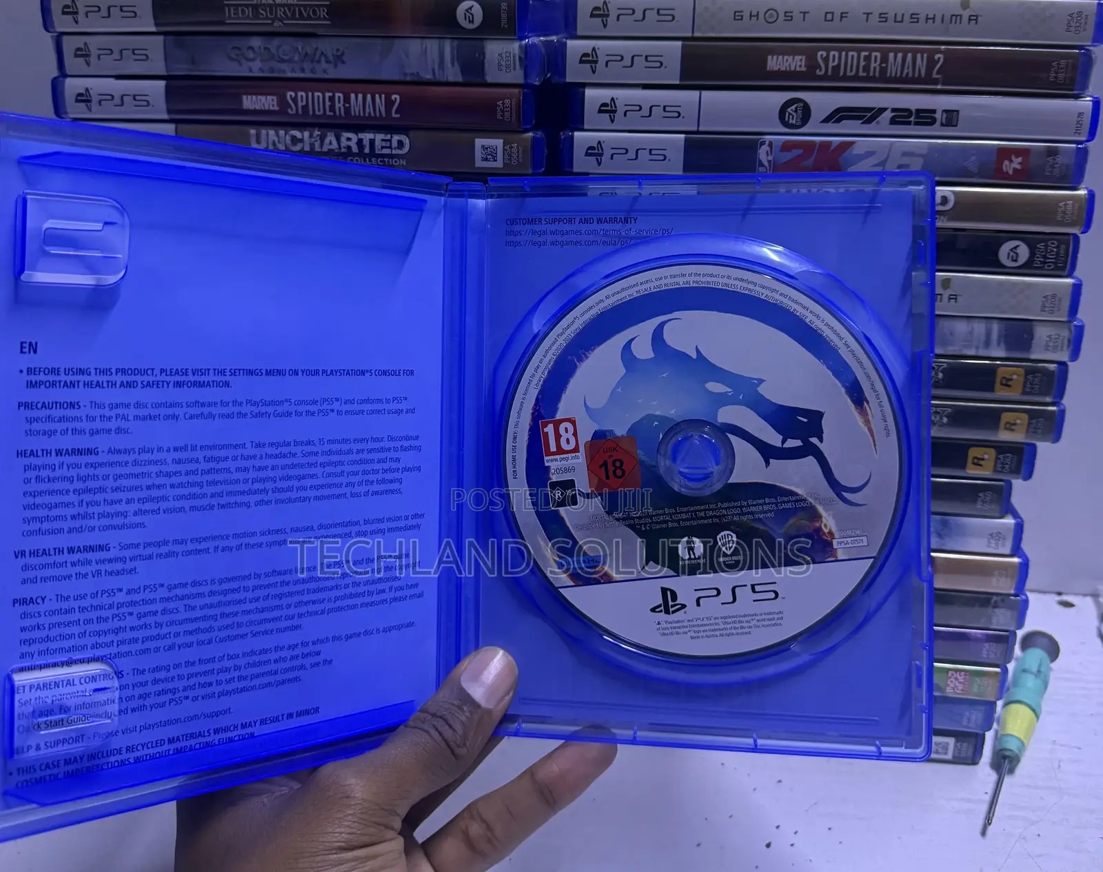 Lightly Used Mk 1 Ps5 Game