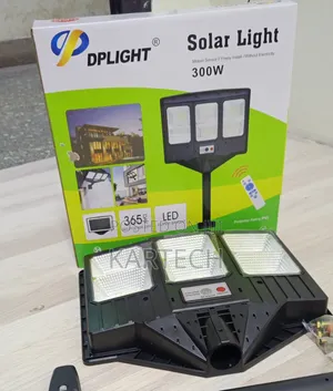 Dplight 300w All-in-One Solar Street Light Waterproof Outdoor Lamp