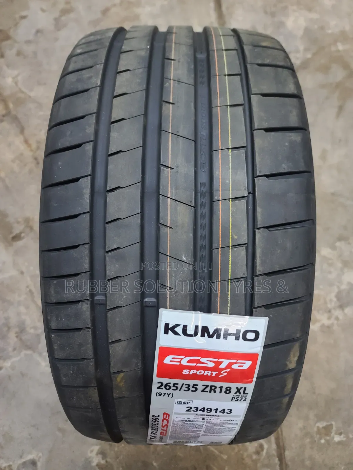 265 /35 R18 Kumho Tyres 97y Xl Escta Ps72 Sport S