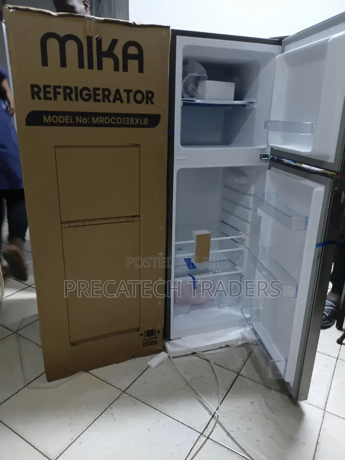 Mika 138l Frost Refrigerator With Top Freezer