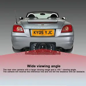 Car Backup Camera,Ir Night Vision Color Waterproof Reverse Camera