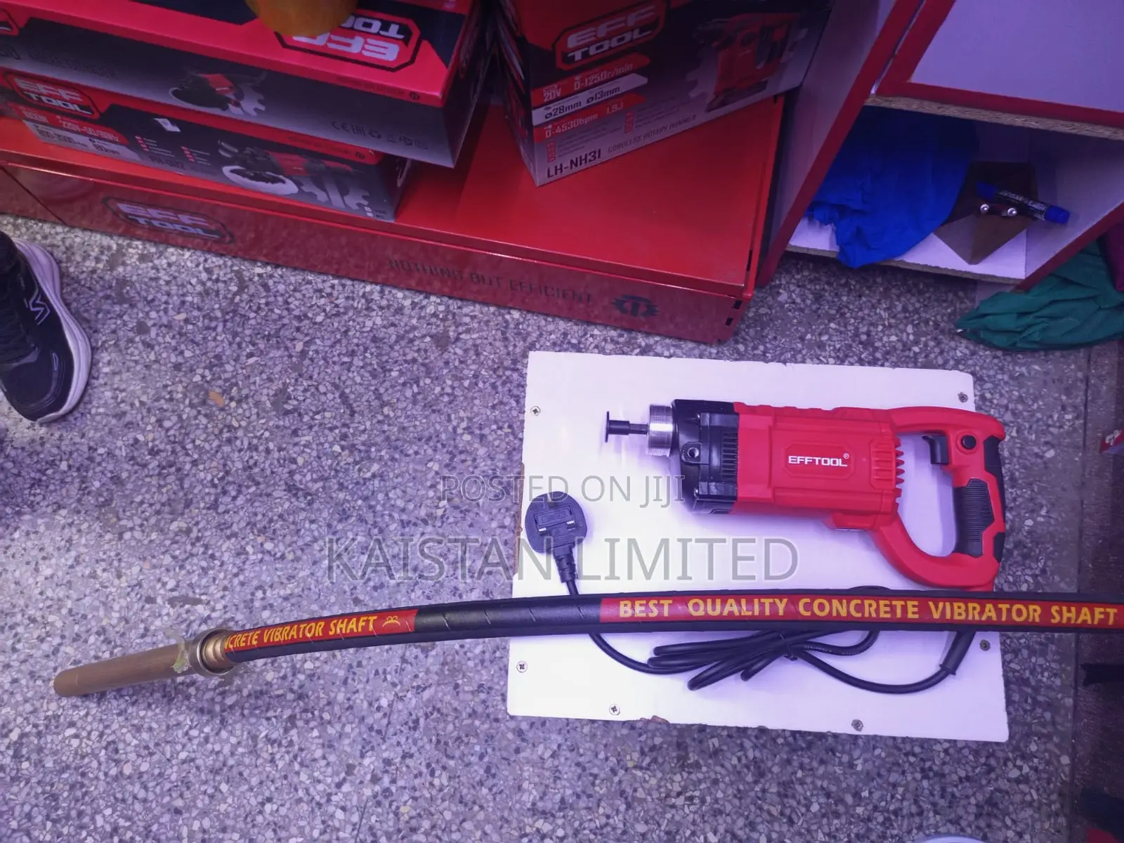 Efftool Electric Concrete Vibrator Machine