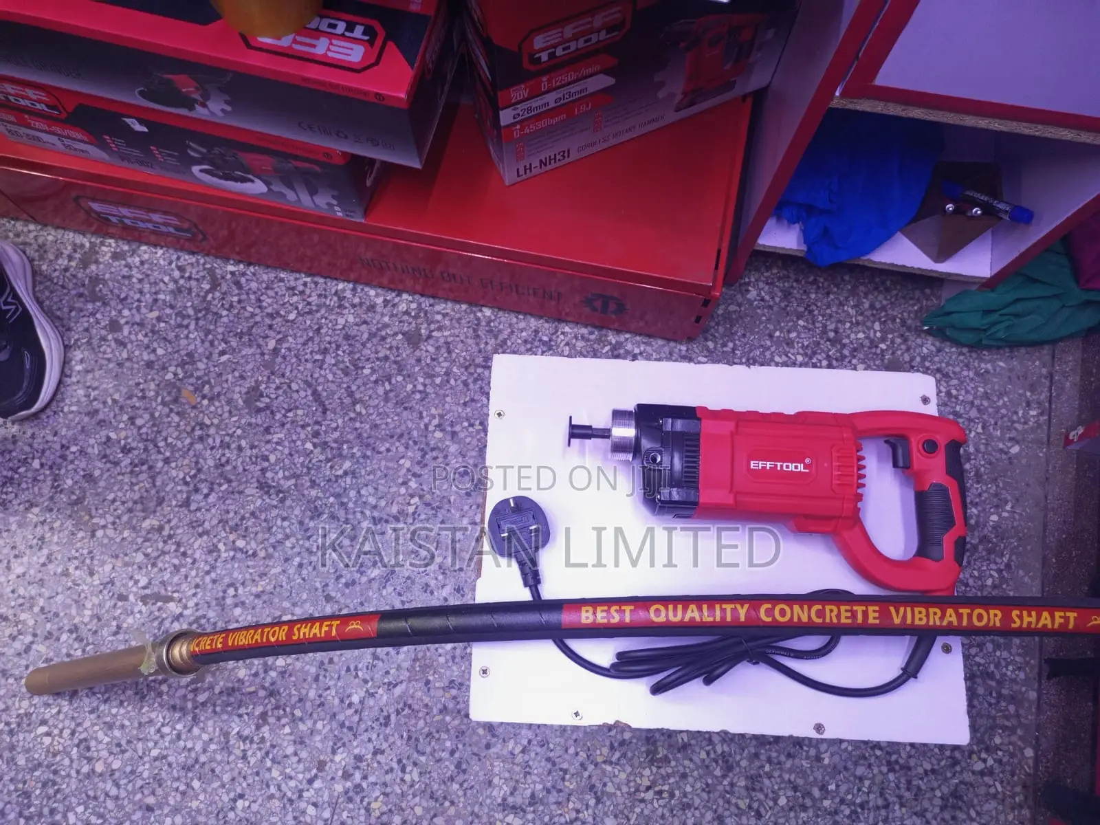 Efftool Electric Concrete Vibrator Machine