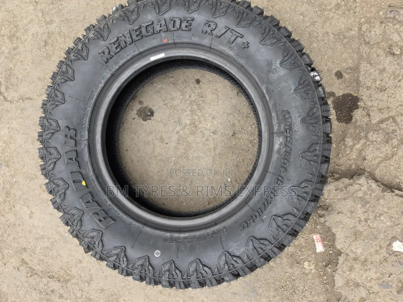 195/80r15 Radar Tires (All Terrain)