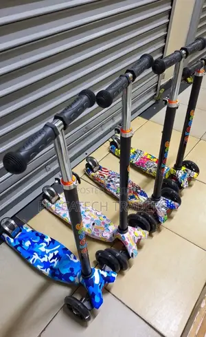 Kids Kick Scooter With Led Wheels